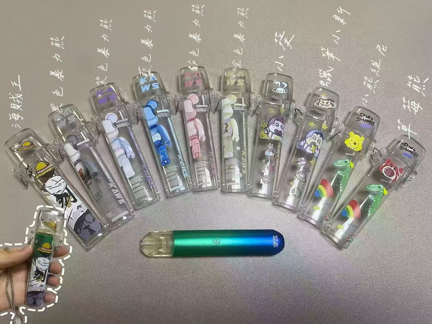 新品上市 LABUBU拉布布 主機保護套 印花圖案 送掛繩