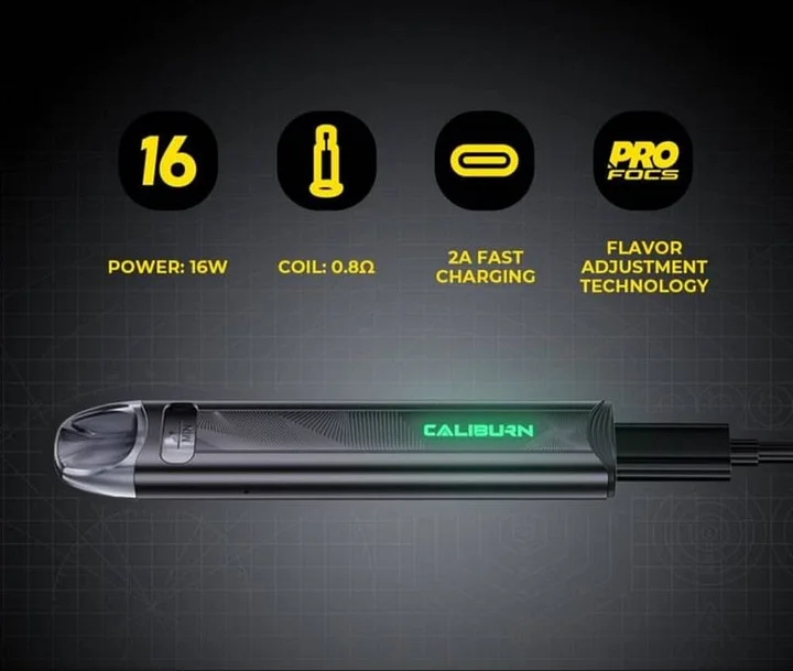 原裝正品 UWELL Caliburn A3咖哩棒 A3注油主機套裝/ A3空倉(4入組)台灣現貨