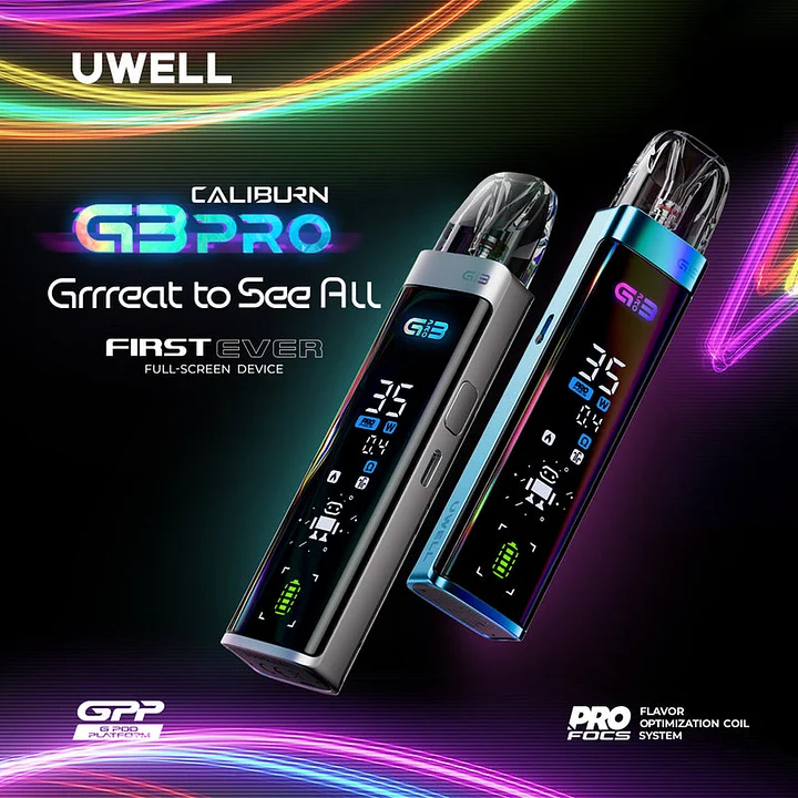原裝正品 UWELL Caliburn G3 PRO咖哩棒G3 PRO主機套裝/G3空倉(4入組)台灣現貨