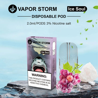 VAPOR STORM 風暴五代煙彈 通配ILIA五代/RELX五代主機 單顆裝