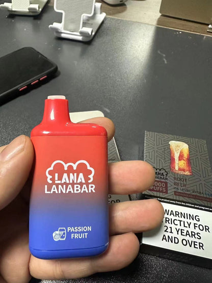 LANA拋棄式- LANA5000口一次性(3.0%) 13ml容量 可充電Type-C型