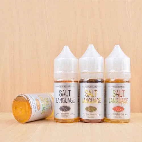 SALT LANGUAGE鹽語系列菸油 丁鹽煙油 30ML/40MG