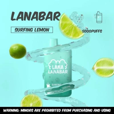 LANA拋棄式- LANA5000口一次性(3.0%) 13ml容量 可充電Type-C型